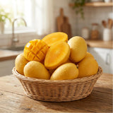 Mango Live Plant, Garden Fruit Tree, 6-10 Inch Tall, 4 Inch Pot