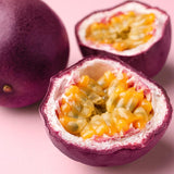 Set 2 Purple Passion Fruit Plants Live, Fast-Growing Passionfruit Vine Live Plants Tree for Full Sun Growing, Summer Planting, 4-7 Inches, No Pot, Hardy Tropical Trellis Planting