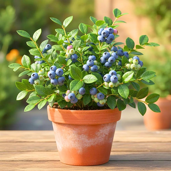 2 Sunshine Blueberry Plant Live, Blueberry Bushes Plant, 4-7 Inch Tall