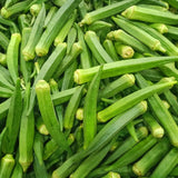 2 Green Okra Live Plants, Home Garden Vegetable, 4-8 Inch Tall, 4 Inch Pot