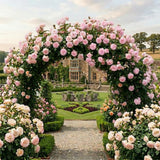 Light Pink Live Rose Plant, Fragrant Garden Rose, 2-3 Inch Tall