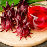 25 Red + Roselle Seeds, Indoor Outdoor Plant