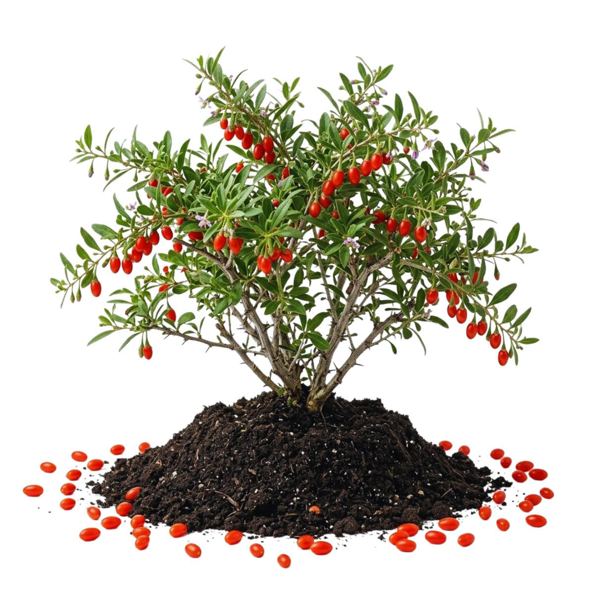 Sweet Goji Berry Plant Live, Starter Plant