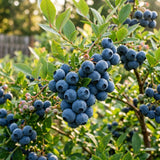 2 Highbush Blueberry Bushes Live Plants, Edible Fruit Plant, 4-6 Inch Tall