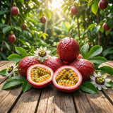 Purple Passion Fruit Live Plant, Outdoor Garden Fruit Vine, 4-6 Inch Tall