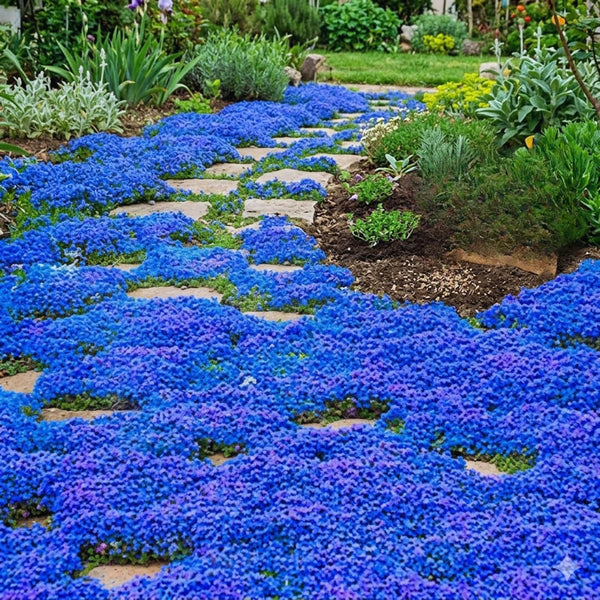 200 Blue Creeping Thyme Seeds, Live Starter Plant